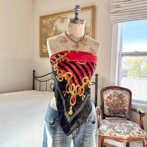 Vintage equestrian scarf‎